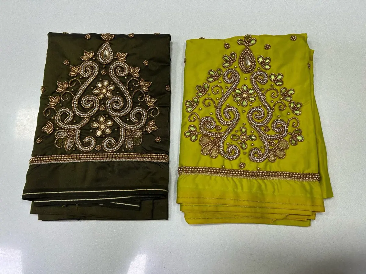 Unmissable Offer – Handcrafted Maggam Buti Blouse for a Stylish Look 3