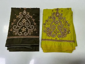 Handcrafted Maggam Buti Blouse for a Stylish Look 3