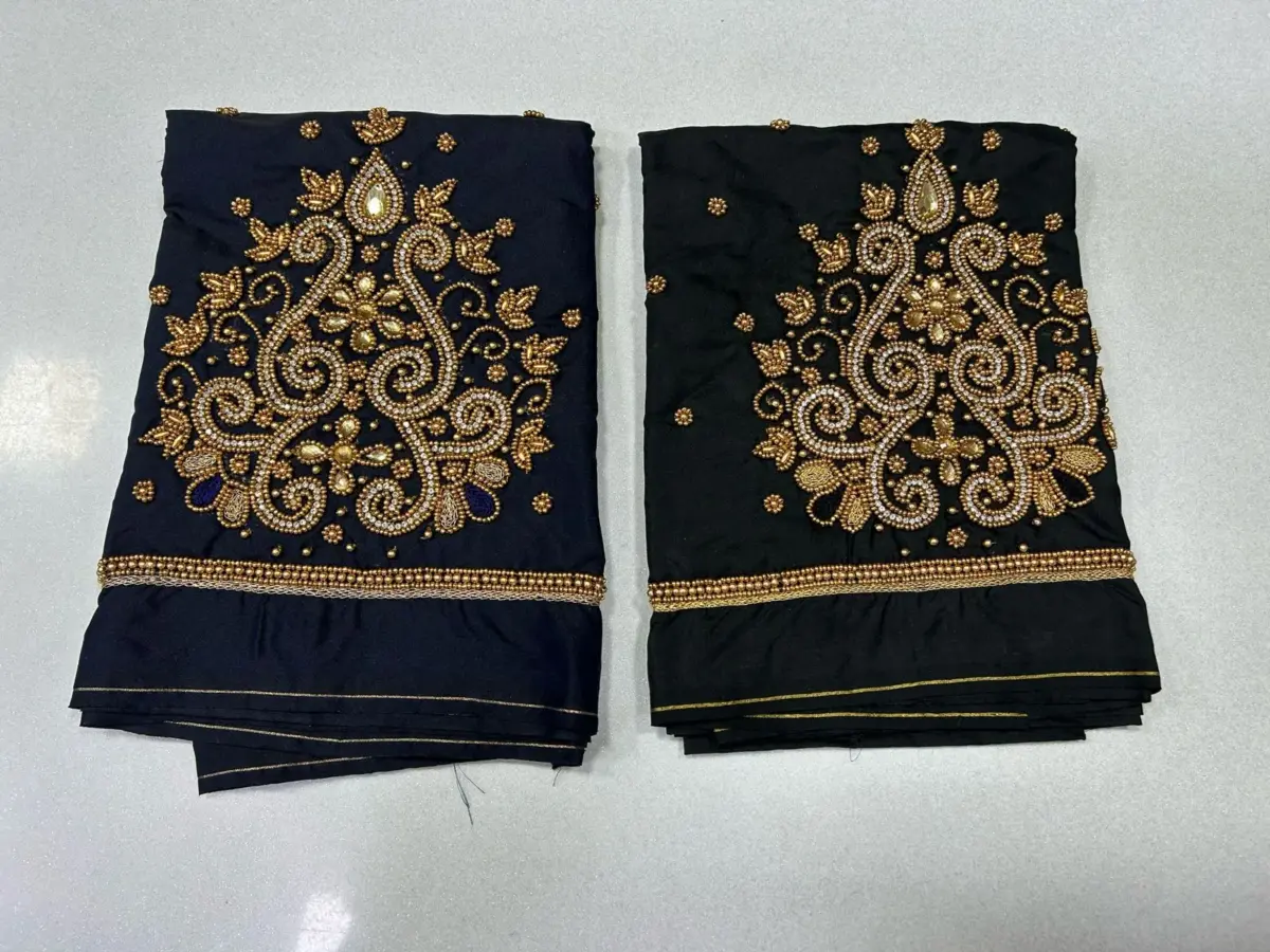 Unmissable Offer – Handcrafted Maggam Buti Blouse for a Stylish Look 4