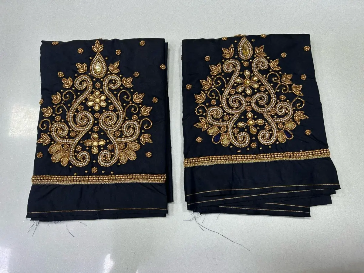 Unmissable Offer – Handcrafted Maggam Buti Blouse for a Stylish Look 7