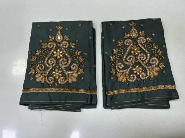 Unmissable Offer – Handcrafted Maggam Buti Blouse for a Stylish Look