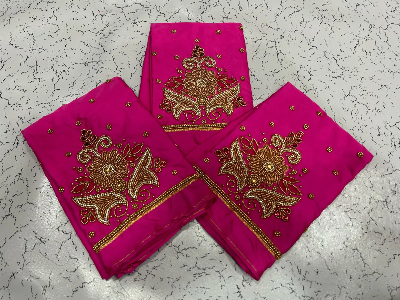 Bottle Green Designer Aari Work Blouse – Sophisticated & Striking