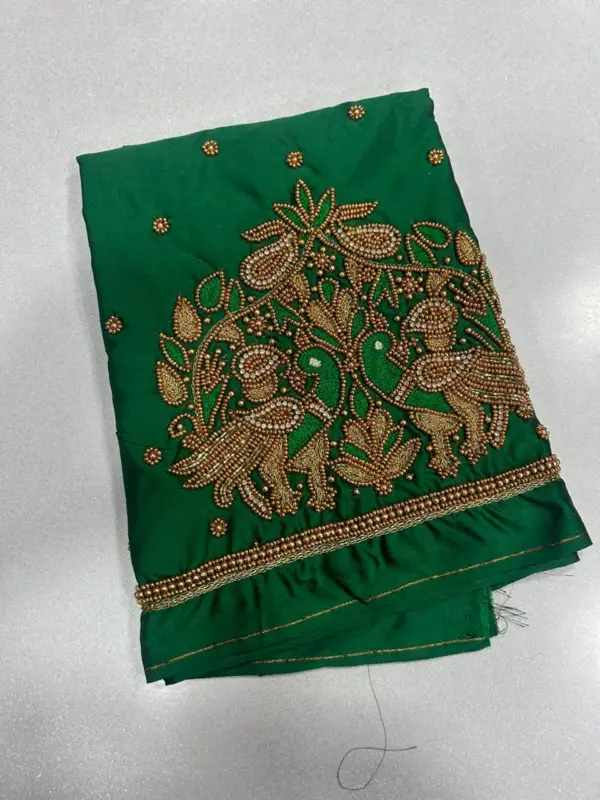 Chic & Classy Peacock Beads Blouses – Exclusive Festival Offer!