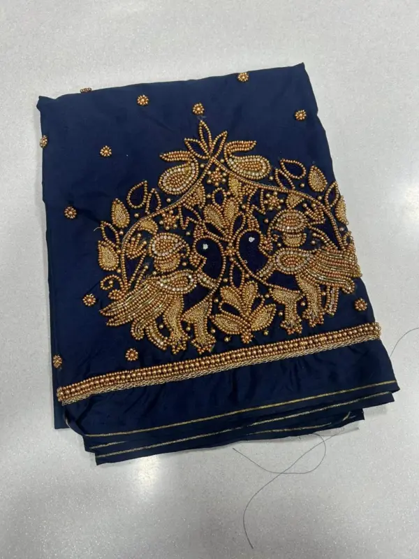 Chic & Classy Peacock Beads Blouses – Exclusive Festival Offer!