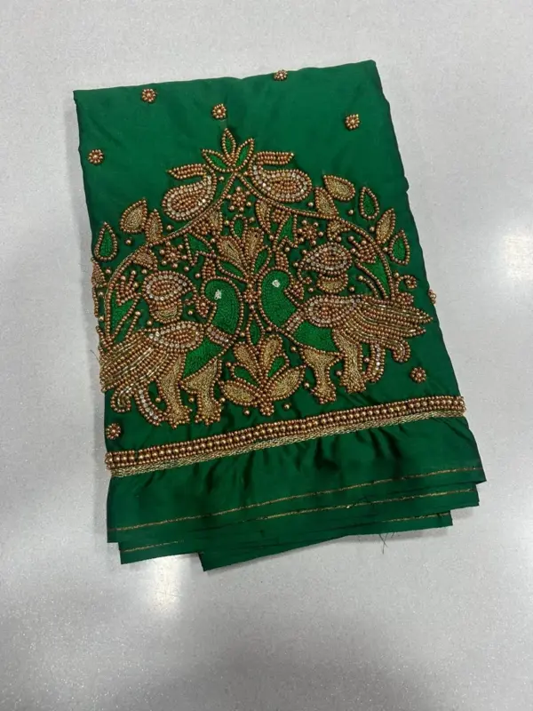 Chic & Classy Peacock Beads Blouses – Exclusive Festival Offer!