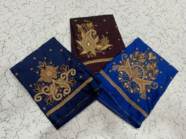 Elegant Buti Maggam Work Blouse – A Touch of Timeless Charm