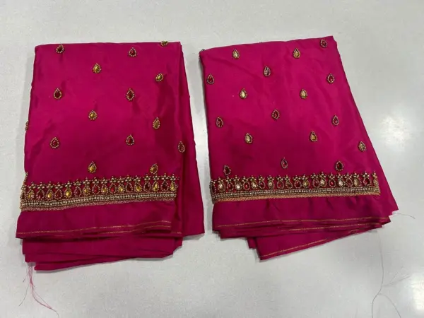 Elegant Kundan Embellished Aariwork Blouse – Now at Special Offer Price!