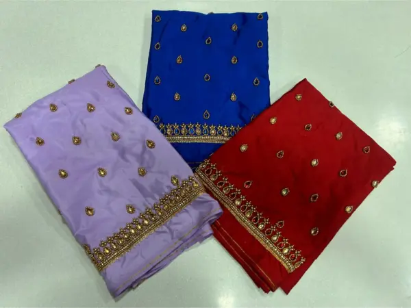 Elegant Kundan Embellished Aariwork Blouse – Now at Special Offer Price!