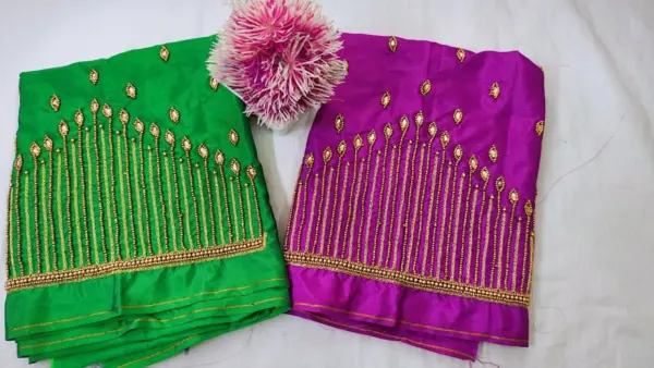 Elegant Lines Aari Work Blouse – Designer Pick at Exclusive Offer Price