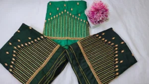 Elegant Lines Aari Work Blouse – Designer Pick at Exclusive Price 3