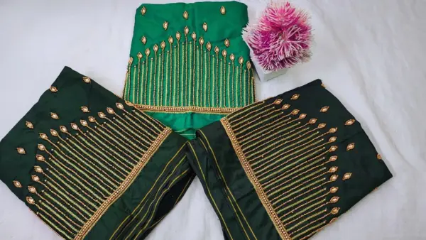 Elegant Lines Aari Work Blouse – Designer Pick at Exclusive Offer Price