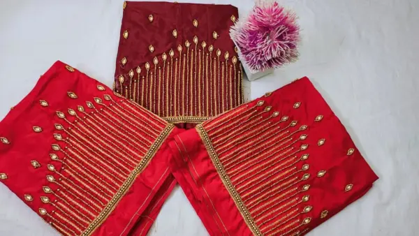 Elegant Lines Aari Work Blouse – Designer Pick at Exclusive Offer Price