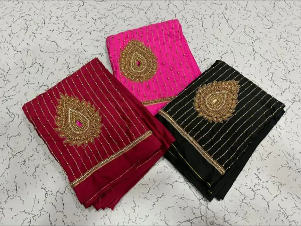 Elegant Tilakam Buti Lines Design Blouse – Latest Trend at Exclusive Offer!