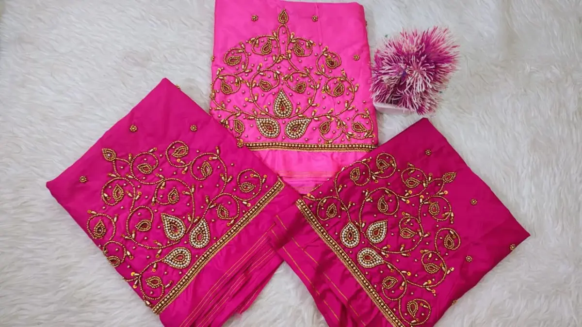 Majestic Kodi Designer Aariwork Blouse – Limited-Time Offer 3