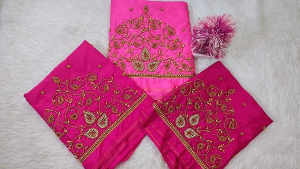 Majestic Kodi Designer Aariwork Blouse – Limited-Time Offer