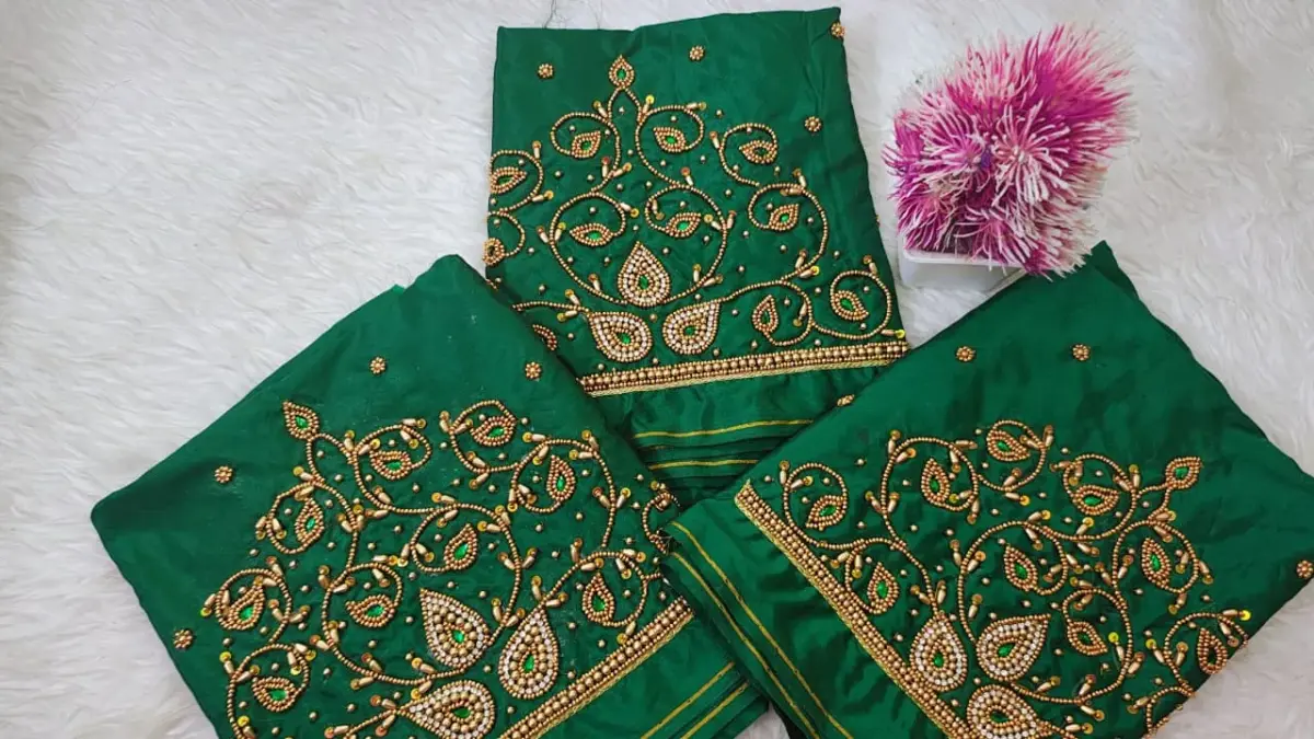 Majestic Kodi Designer Aariwork Blouse – Limited-Time Offer 4