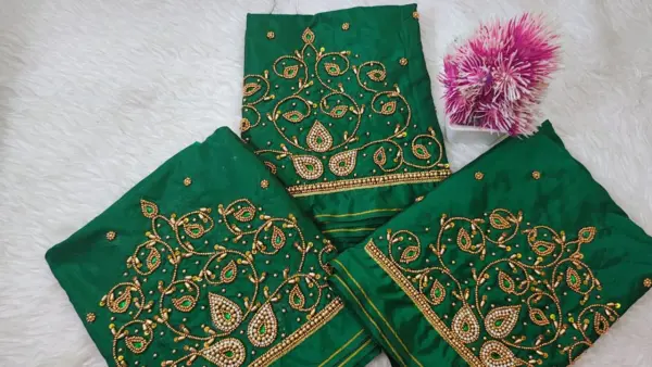 Majestic Kodi Designer Aariwork Blouse – Limited-Time Offer