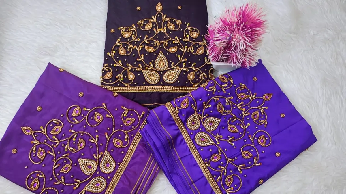 Majestic Kodi Designer Aariwork Blouse – Limited-Time Offer 6