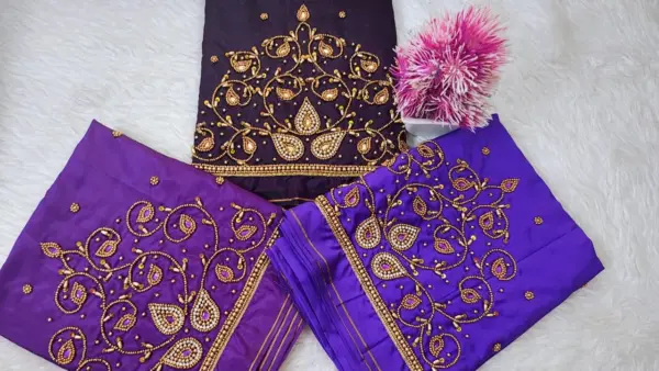 Majestic Kodi Designer Aariwork Blouse – Limited-Time Offer