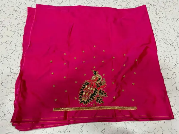 Majestic Peacock Aari Work Blouse – Limited Period Offer
