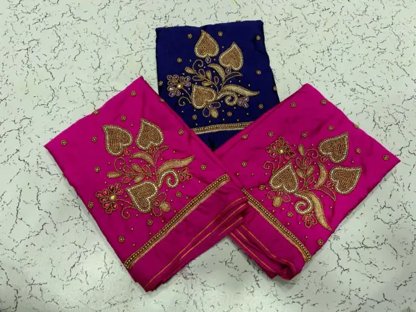 Premium Buti Aari Work Blouse – Sophistication Now on Sale!