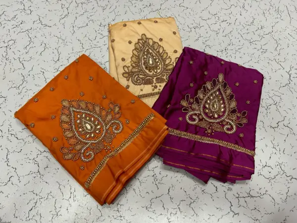 Premium Buti Aari Work Blouse – Sophistication Now on Sale!