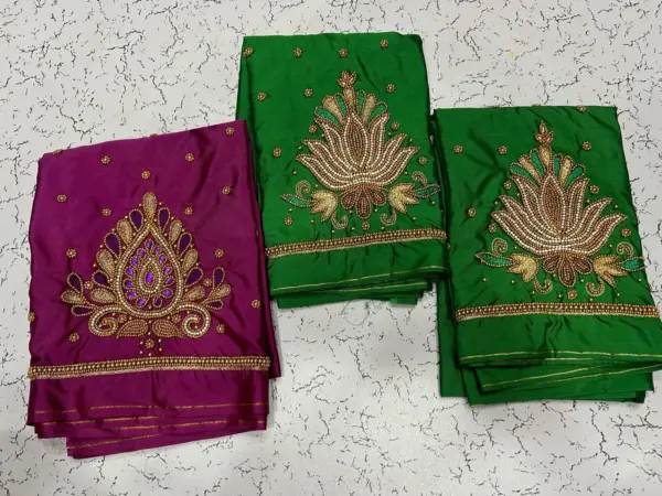 Premium Buti Aari Work Blouse – Sophistication Now on Sale!