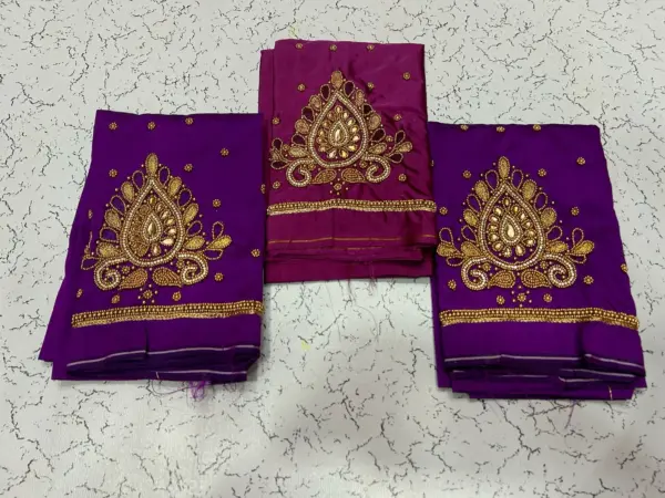 Premium Buti Aari Work Blouse – Sophistication Now on Sale!