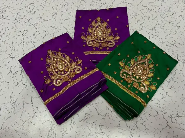 Premium Buti Aari Work Blouse – Sophistication Now on Sale!