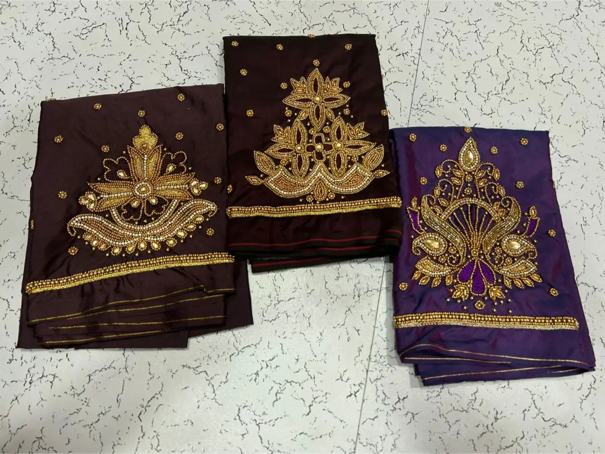 Radiant Elegance – Kundan Aariwork Blouses at Exclusive Offer Prices 14