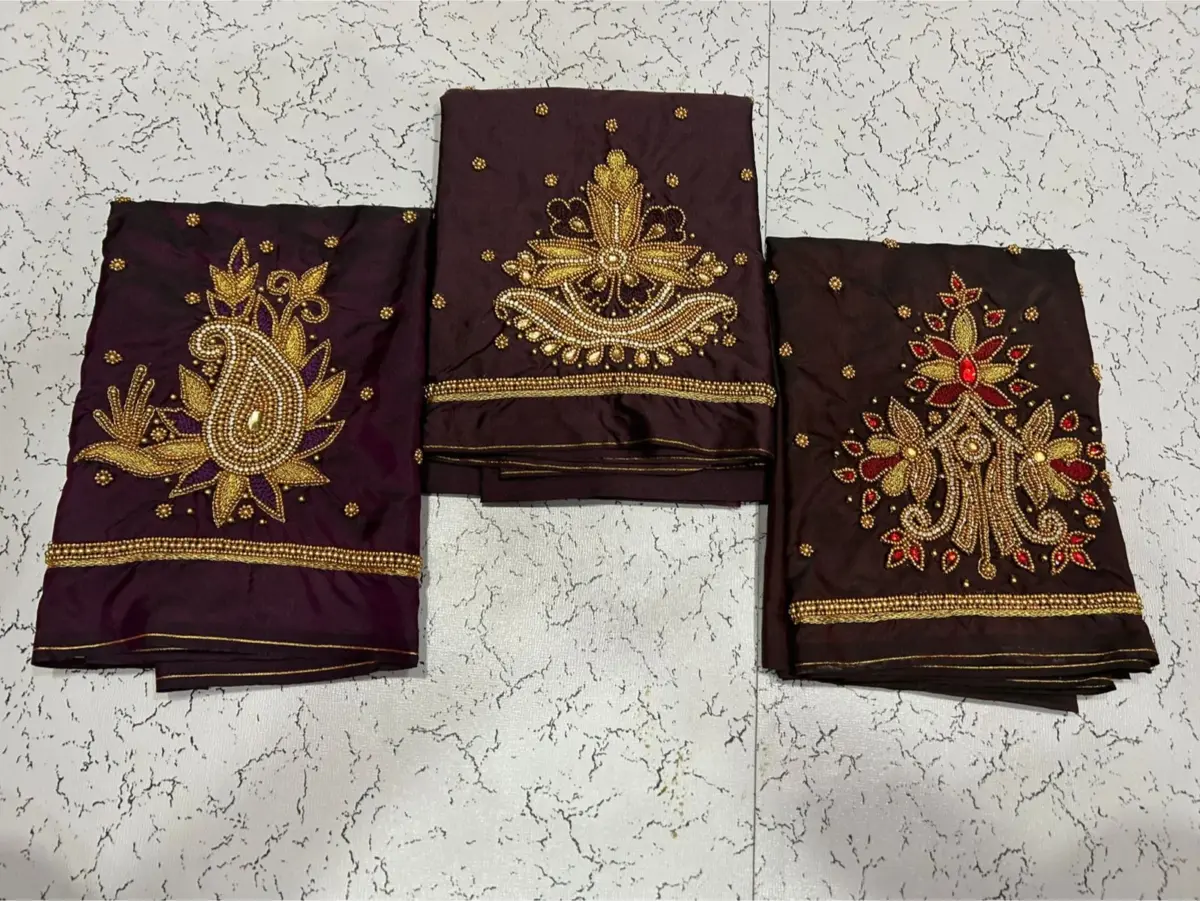 Radiant Elegance – Kundan Aariwork Blouses at Exclusive Offer Prices 2