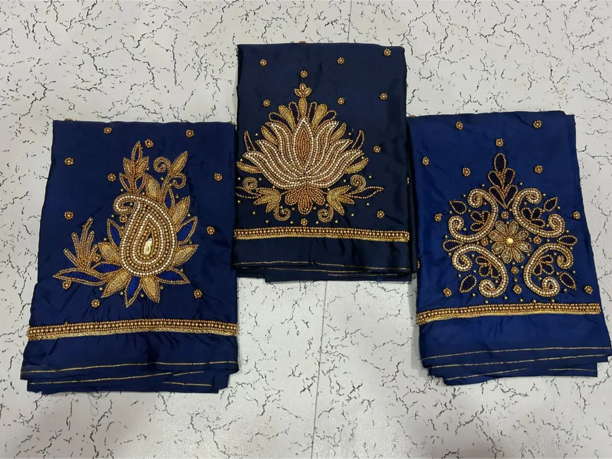 Radiant Elegance – Kundan Aariwork Blouses at Exclusive Offer Prices 5