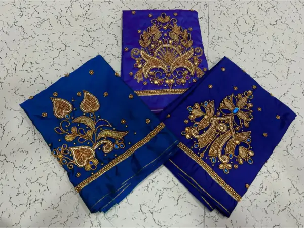 Radiant Elegance – Kundan Aariwork Blouses at Exclusive Offer Prices