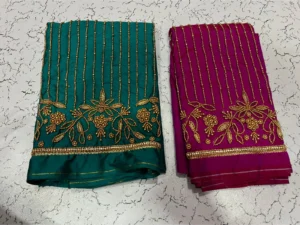 Stylish Statement – Lines Aari Work Blouses at Unbeatable Prices 11