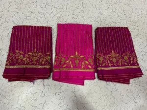 Stylish Statement – Lines Aari Work Blouses at Unbeatable Prices 8