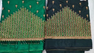 Timeless Minimal Zardosi Kundan Blouse – Designer Touch, Exclusive 8