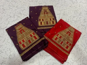 Timeless Traditional Temple Maggam Work Blouse – Divine Elegance Redefined! 13
