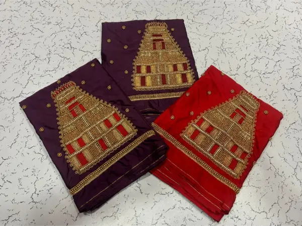 Timeless Traditional Temple Maggam Work Blouse – Divine Elegance Redefined!