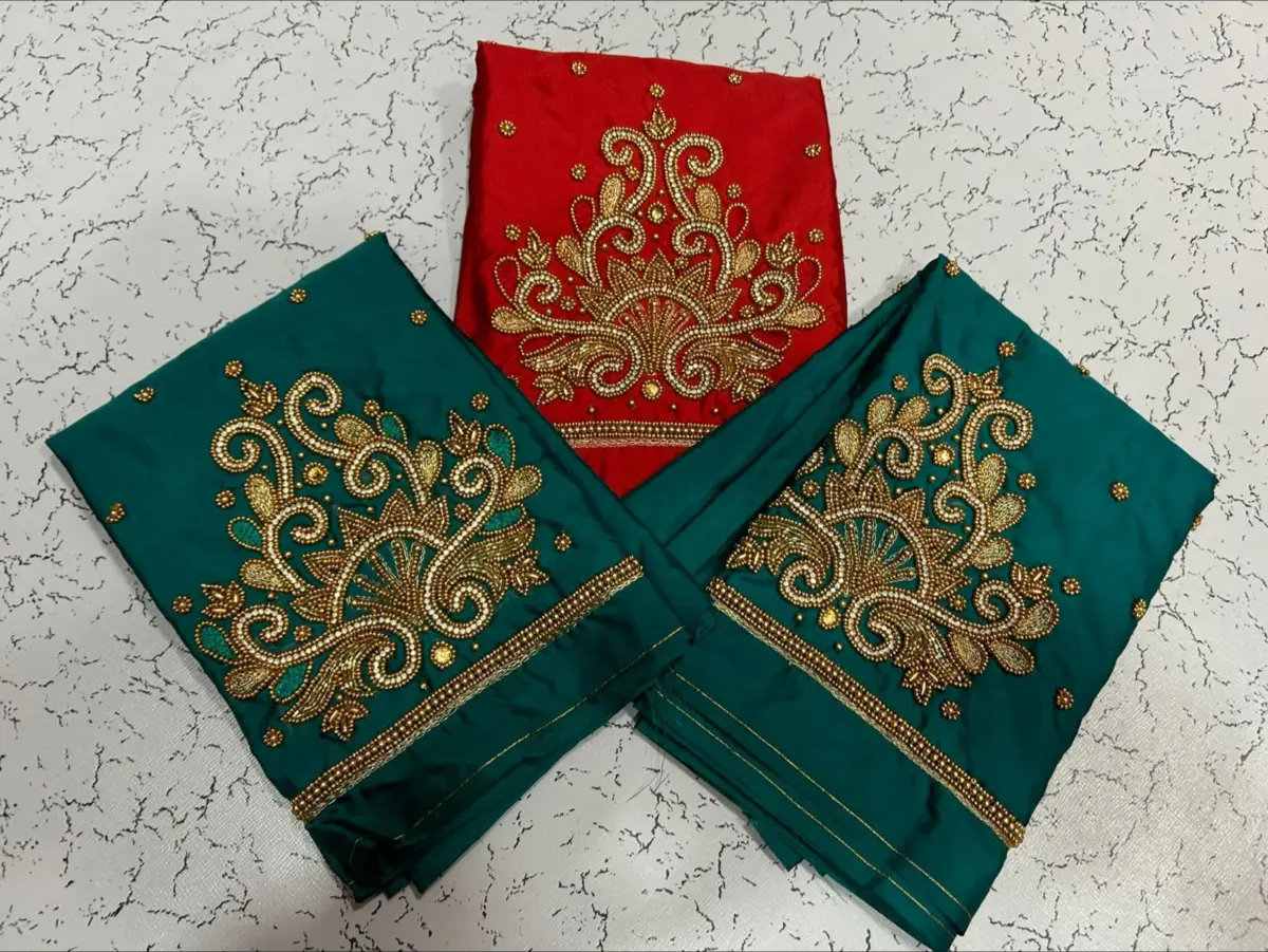 Trending Now – Latest Aari Beads Work Blouse at Special Offer! 2