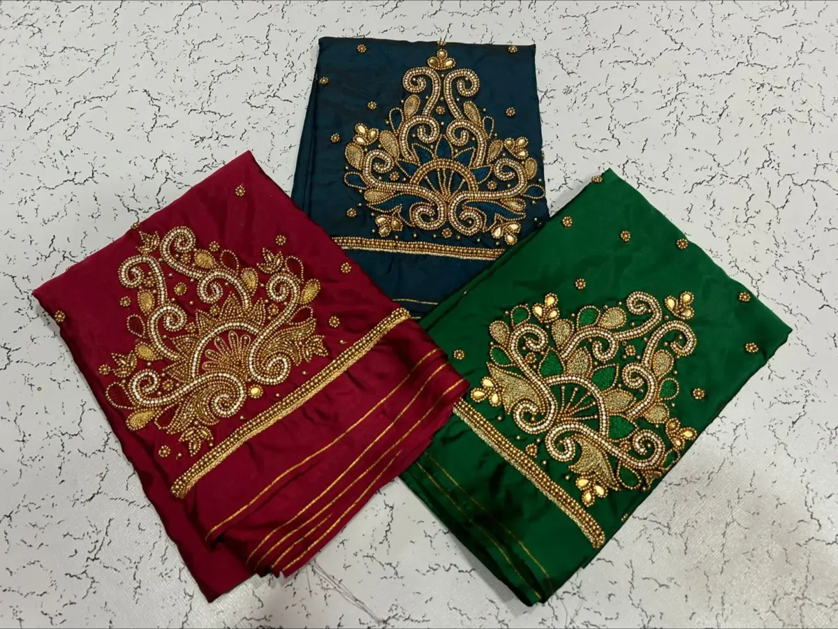 Trending Now – Latest Aari Beads Work Blouse at Special Offer! 7