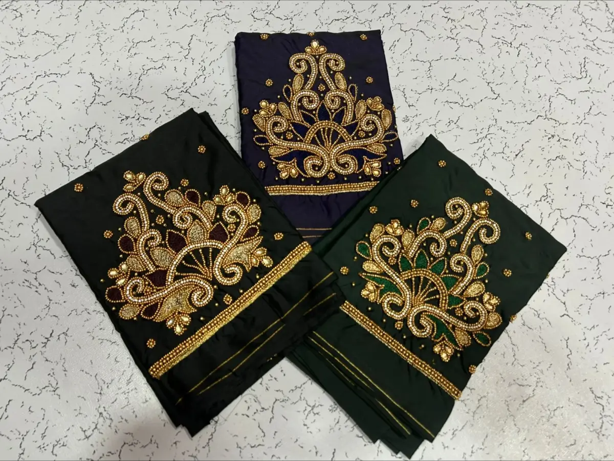 Trending Now – Latest Aari Beads Work Blouse at Special Offer! 9