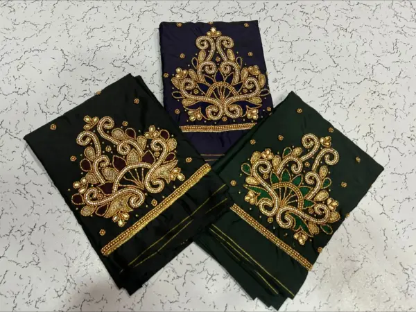 Trending Now – Latest Aari Beads Work Blouse at Special Offer!