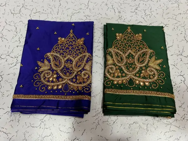 Elegant Threads – Buti Aariwork Blouse for Effortless Grace