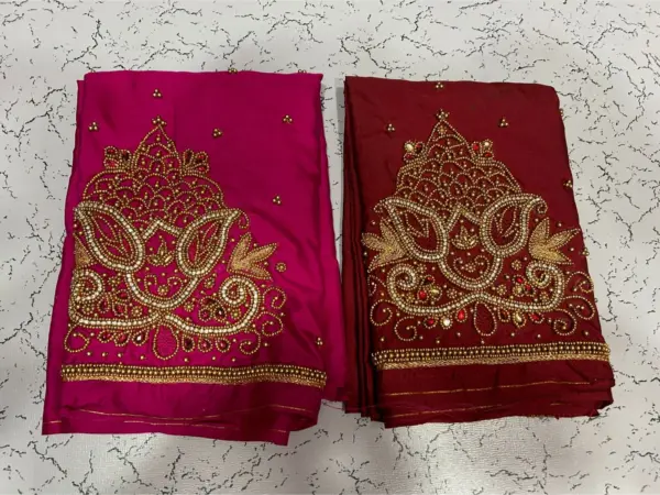 Elegant Threads – Buti Aariwork Blouse for Effortless Grace