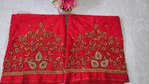 Exclusive : Kodi Beads Buti Aari Work Blouse – Grace Redefined 5