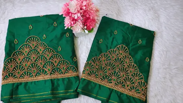 New Buti Maggam Work Blouse