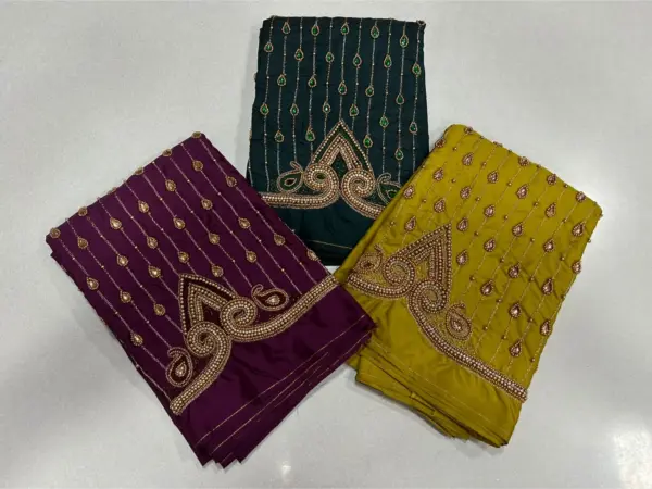 Authentic South Indian Maggam Work Blouse Traditional Elegance on Offer