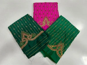 Authentic South Indian Maggam Work Blouse Traditional Elegance on 13