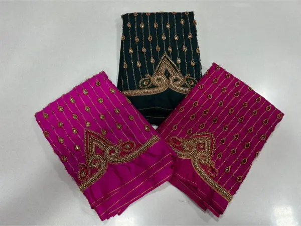 Authentic South Indian Maggam Work Blouse Traditional Elegance on Offer