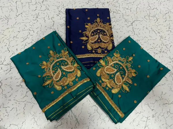 Elegant Rani Pink Aariwork Blouse Limited Time Offer